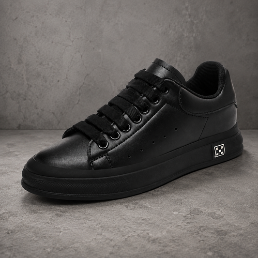 Białe klasyczne sneakersy podwyższające +8 cm