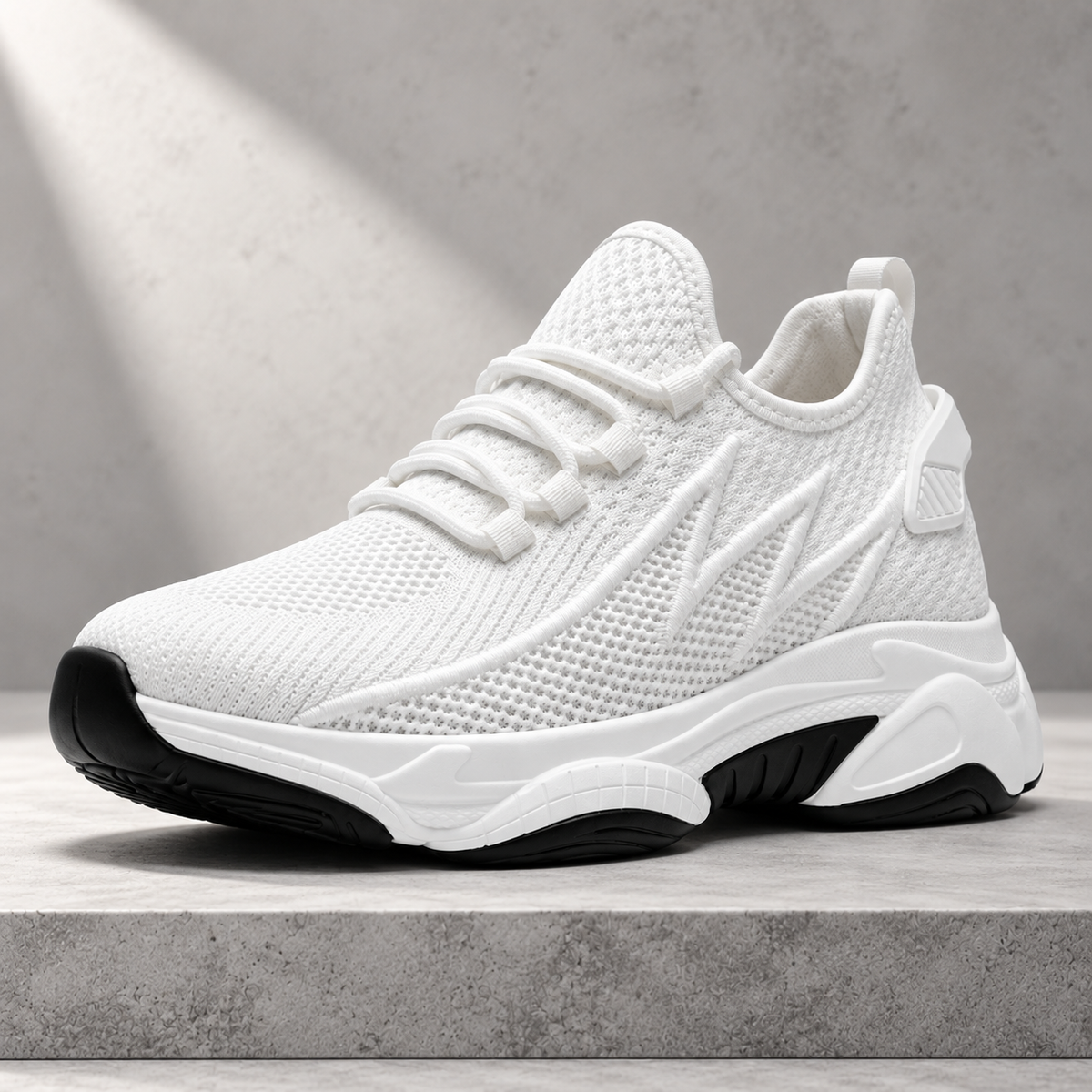 Miejskie sneakersy z ortopedyczną podeszwą