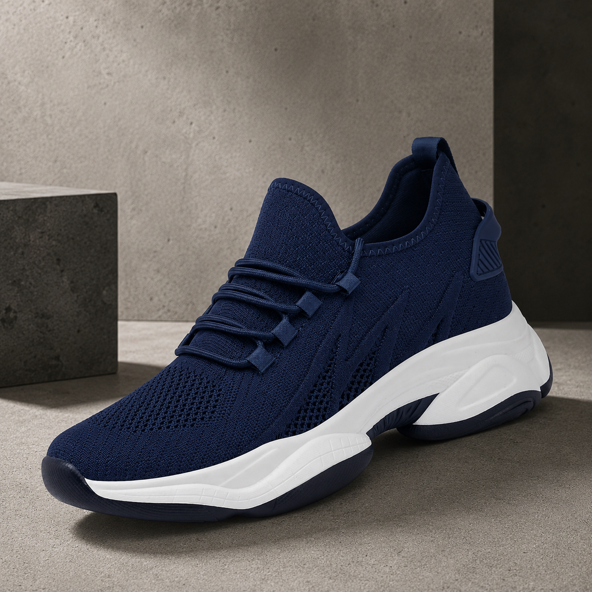 Miejskie sneakersy z ortopedyczną podeszwą