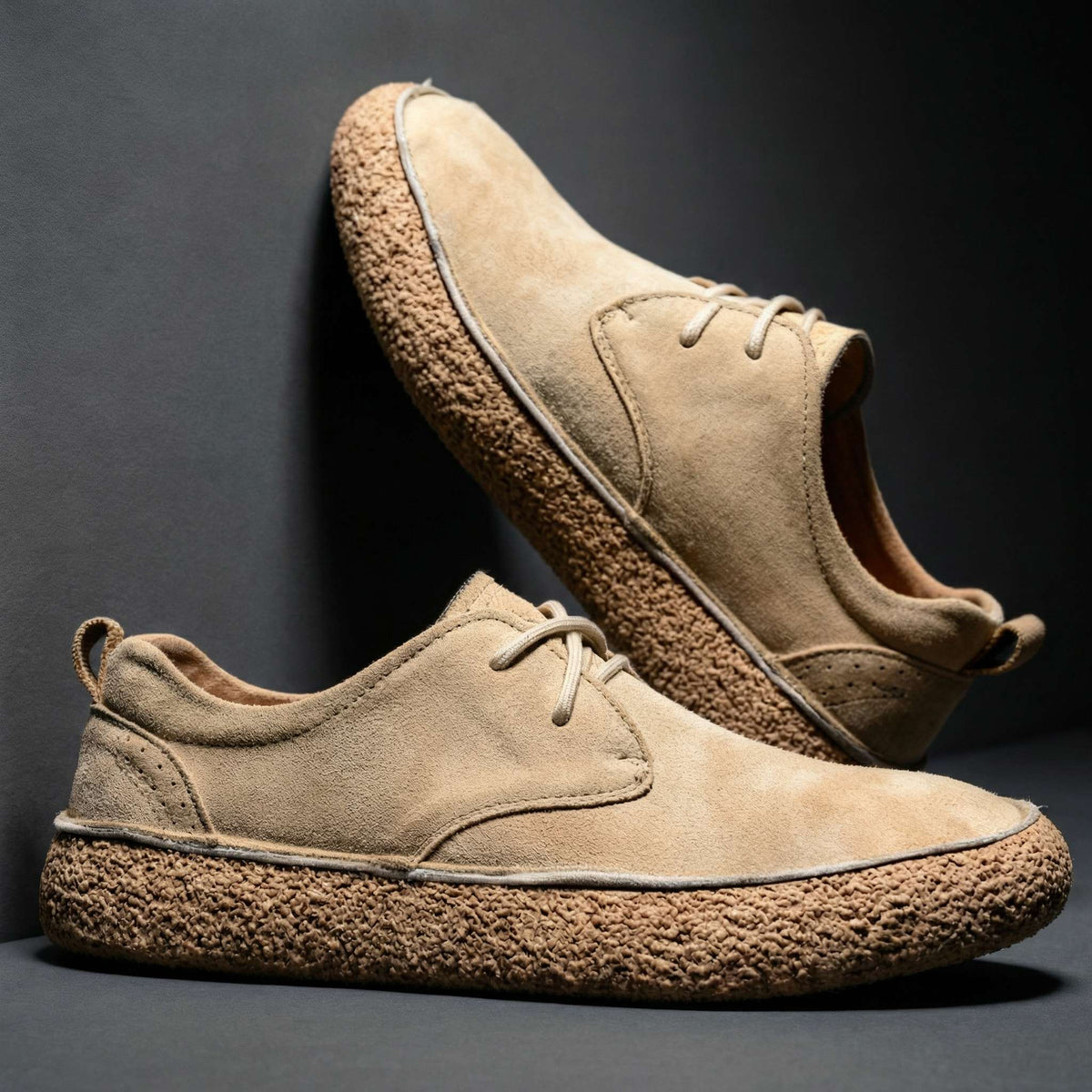 Zamszowe buty